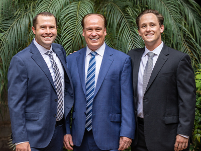 Encinitas California dentists doctors Greg McElroy, Austin Haught, and Tyler McElroy