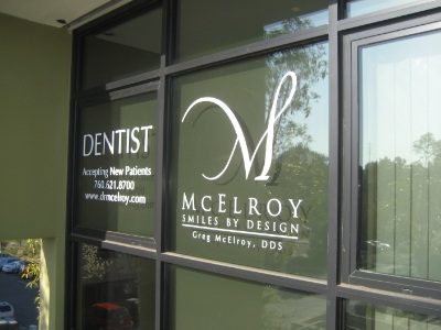Front door of McElroy Smiles by Design of Encinitas